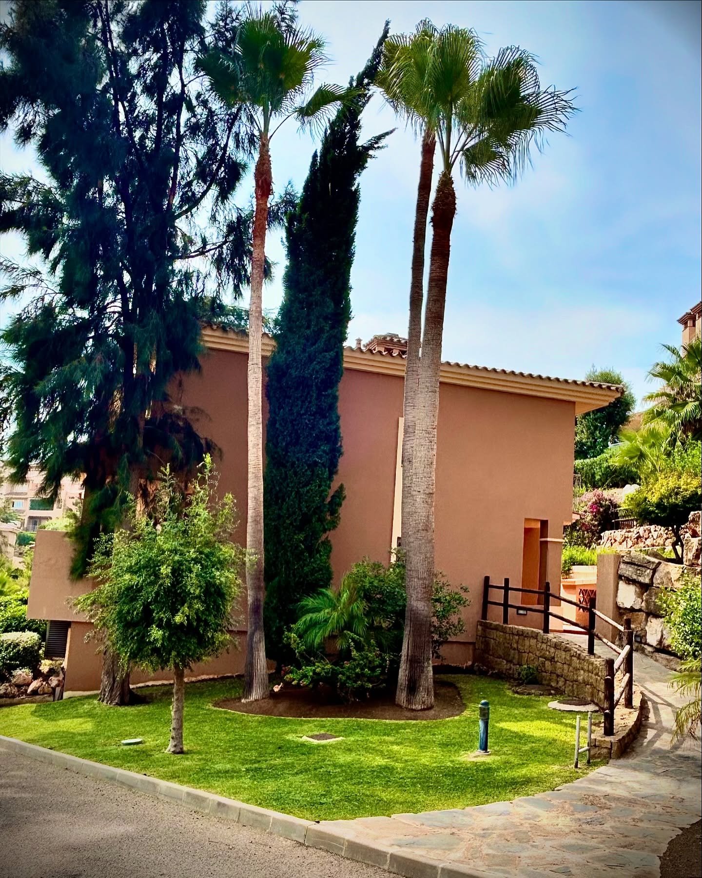 Jardín de villa en Mijas